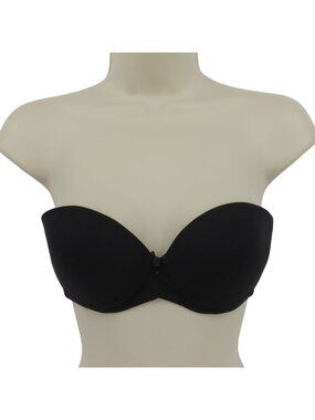Victorias Secret 34B Body By Victoria Strapless Bra Underwire Padded Y2K 2003